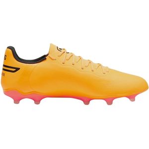 Puma, King PRO Fg/Ag Voetbalschoenen Oranje, Heren, Maat:43 1/2 EU