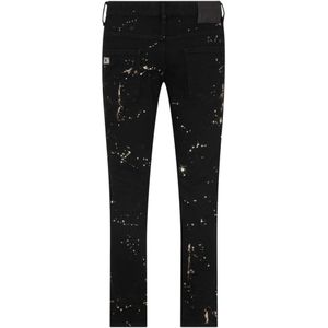 Dsquared2, Jeans, Heren, Zwart, S, Katoen, Slim-fit Jeans