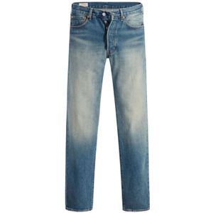 Levi's, Jeans, Heren, Blauw, W28 L32, Katoen, Slim-fit Jeans