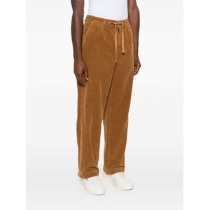 Ralph Lauren, Broeken, Heren, Beige, L, Katoen, Corduroy Straight Broek in Cognac Bruin