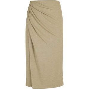 Vince, Midi Skirts Beige, Dames, Maat:S