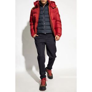 Moncler, Jassen, Heren, Rood, M, ‘Kitinen’ donsjas