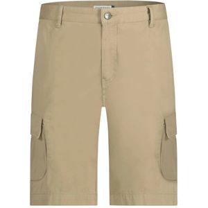 State of Art, Korte broeken, Heren, Beige, W31, Casual Bermuda Shorts voor Mannen