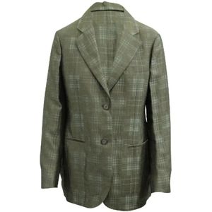 Armani Pre-owned, Pre-owned, Dames, Veelkleurig, S, Polyester, Pre-owned Polyester outerwear