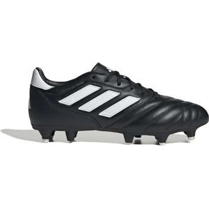 Adidas, Sport, Heren, Zwart, 46 1/2 EU, Zwarte Synthetische Voetbalschoenen