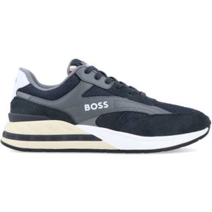 Hugo Boss, Sneakers Blauw, Heren, Maat:43 EU