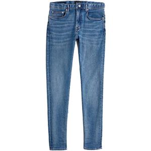 Tommy Hilfiger, Jeans, Heren, Blauw, W33, Denim, Slim-fit Jeans