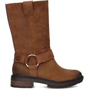 Timberland, Schoenen, Dames, Bruin, 42 EU, Suède, Hoge Pull Suède Bruine Laarzen