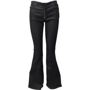Tom Ford Pre-owned, Pre-owned, Dames, Grijs, M, Katoen, Pre-owned Cotton jeans
