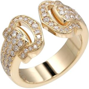 Cartier Vintage, Pre-owned Yellow Gold rings Geel, Dames, Maat:ONE Size
