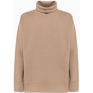 Nike, Op Maat Gemaakt Katoenen Sweatshirt Beige, Heren, Maat:L