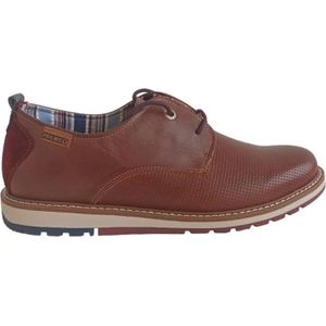 Pikolinos, Schoenen, Heren, Bruin, 41 EU, Leer, Casual herenschoenen in camelkleurig leer