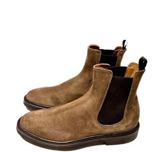 Officine Creative, Chelsea Boot van Rauleder met Crepesole Bruin, Heren, Maat:44 EU