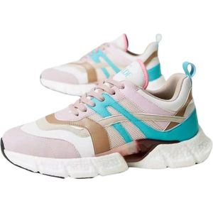 Twinset, Schoenen, Dames, Veelkleurig, 36 EU, Suède, Multicolor Hardloopschoenen