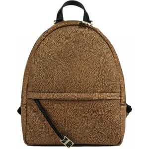 Borbonese, Backpacks Bruin, Dames, Maat:ONE Size