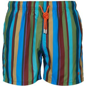 Gallo, Badkleding, Heren, Veelkleurig, S, Italiaanse zwembroek met elastische tailleband