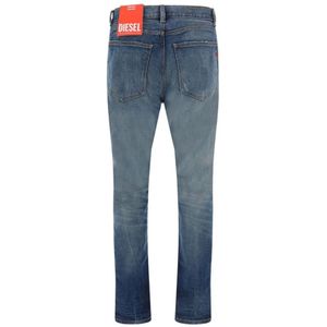 Diesel, Jeans, Heren, Blauw, W29, Jeans met geborduurd logo