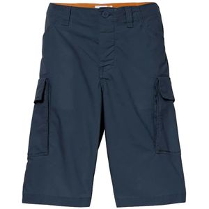 Timberland, Korte broeken, Heren, Blauw, W38, Katoen, Blauwe Casual Bermuda Shorts