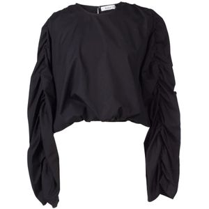 Stylein, Blouses & Shirts, Dames, Zwart, L, Jennifer Top - Stijlvolle en veelzijdige blouses