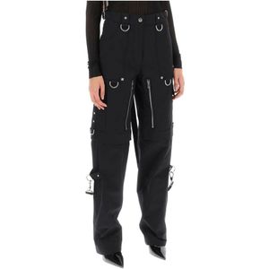 Givenchy, Broeken, Dames, Zwart, S, Denim, Denim Broek