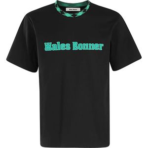 Wales Bonner, Tops, Heren, Zwart, XL, T-Shirts