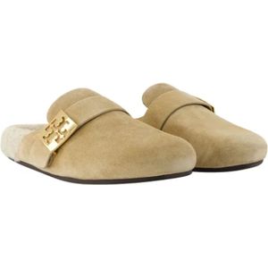 Tory Burch, Schoenen, Dames, Bruin, 40 EU, Wol, Wool sandals