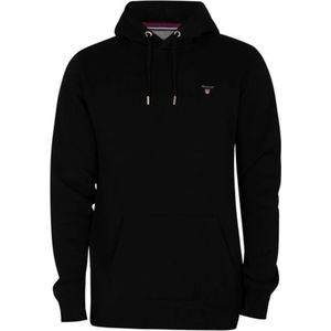 Gant, Sweatshirts & Hoodies, Heren, Zwart, S, Hoodie - S