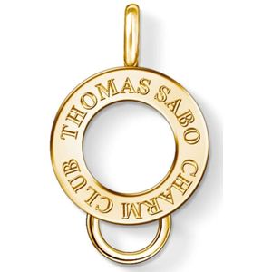 Thomas Sabo, Gouden Carrier Ketting Hanger Geel, Dames, Maat:ONE Size