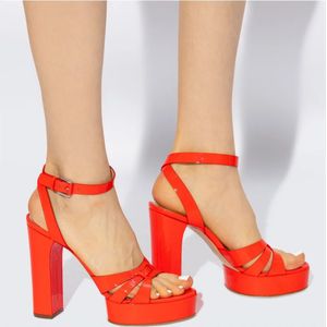 Casadei, Schoenen, Dames, Rood, 37 EU, Leer, Tiffany gepatenteerde hakken sandalen