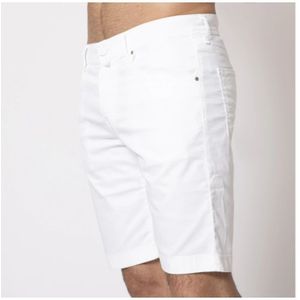 Jacob Cohën, Korte broeken, Heren, Wit, W30, Denim, Witte Bermuda Shorts