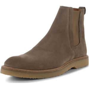 Shoe the Bear, Taupe Suede Kip Chelsea Boots Beige, Heren, Maat:46 EU