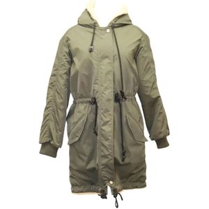 Coach Pre-owned, Pre-owned, Dames, Groen, S, Polyester, Pre-owned Polyester outerwear