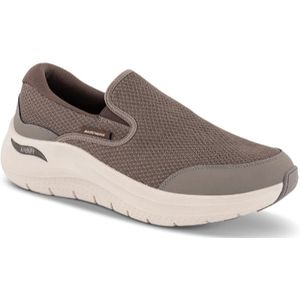 Skechers, Schoenen, Heren, Beige, 43 EU, Arch Fit 2.0 Vallo Instap Schoenen