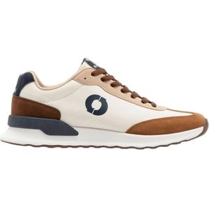 Ecoalf, Casual Camel Textiel Sneakers Bruin, Heren, Maat:41 EU