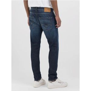 Replay, Jeans, Heren, Blauw, W30 L32, Denim, Slim Fit Denim Jeans