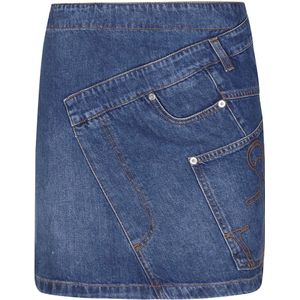 JW Anderson, Denim Skirts Blauw, Dames, Maat:XS