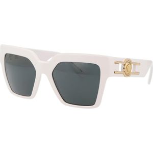 Versace, Accessoires, Dames, Wit, ONE Size, Stijlvolle zonnebril met model 0Ve 4458