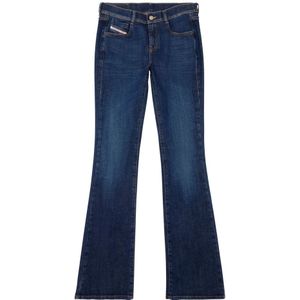 Diesel, Bootcut and Flare Jeans - 1969 D-Ebbey Blauw, Dames, Maat:W29 L30