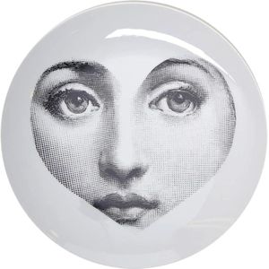 Fornasetti, Plate Wit, unisex, Maat:ONE Size