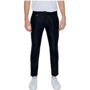 Antony Morato, Broeken, Heren, Zwart, XL, Linnen, Heren Linnen Blend Complete Broek