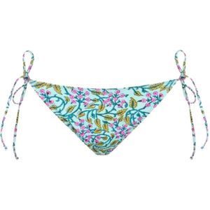 MC2 Saint Barth, Badkleding, Dames, Veelkleurig, L, Braziliaanse String Bikini Broekje