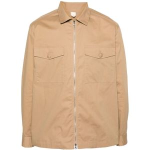 Altea, Bomber Jassen Beige, Heren, Maat:L