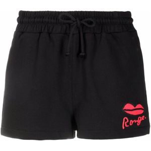Sonia Rykiel, Korte broeken, Dames, Zwart, M, Katoen, Zwarte Casual Dames Shorts