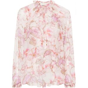 Zimmermann, Matchmaker Billow Blouse Roze, Dames, Maat:XS