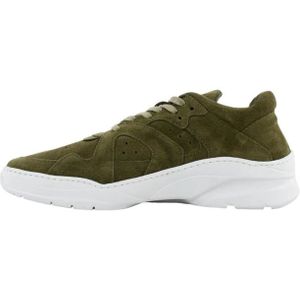 Filling Pieces, Schoenen, Heren, Groen, 41 EU, Suède, Cosmo Sneakers - Woestijn Groen