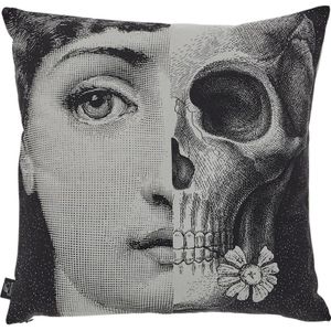 Fornasetti, Kussens Kussenslopen Grijs, unisex, Maat:ONE Size