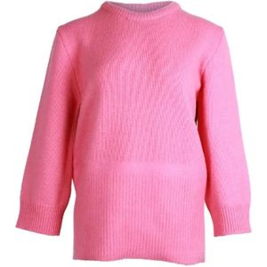 Marni Pre-owned, Pre-owned, Dames, Roze, S, Wol, Pre-owned Wool outerwear