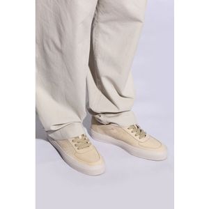 Moncler, Schoenen, Heren, Beige, 41 EU, Suède, Monclub sneakers