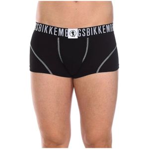 Bikkembergs, Ondergoed, Heren, Zwart, S, Katoen, Mode Boxers Pack-2, Zwarte Kleur