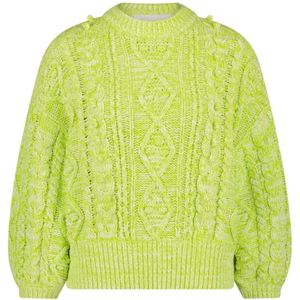 Fabienne Chapot, Suzy Pullover - 3/4 Mouw Geel, Dames, Maat:M